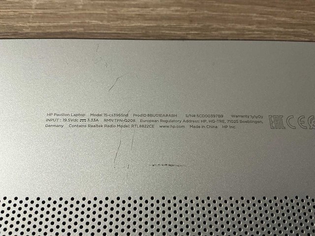 Laptop - hp - hp pavilion laptop 15-cs3965nd - afbeelding 7 van  7