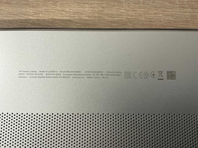 Laptop - hp - hp pavilion laptop 15-cs3965nd - afbeelding 5 van  7