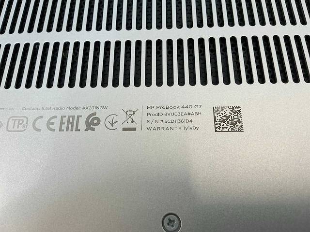 Laptop - hp - hp probook 440 g7 - afbeelding 7 van  7