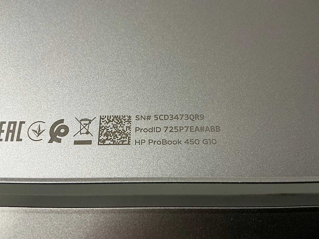 Laptop - hp - hp probook 450 15.6 inch g10 notebook pc - afbeelding 6 van  6