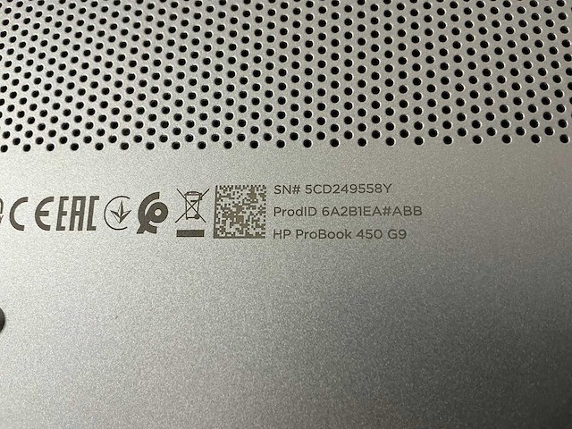 Laptop - hp - hp probook 450 15.6 inch g9 notebook pc - afbeelding 6 van  6
