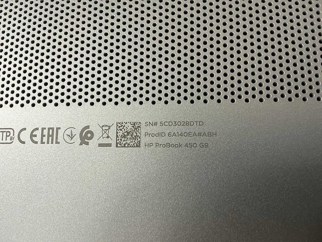 Laptop - hp - hp probook 450 15.6 inch g9 notebook pc - afbeelding 7 van  7