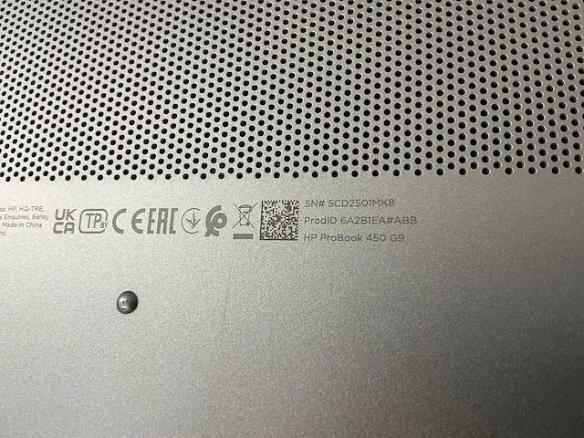 Laptop - hp - hp probook 450 15.6 inch g9 notebook pc - afbeelding 7 van  7