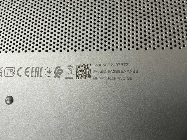 Laptop - hp - hp probook 450 15.6 inch g9 notebook pc - afbeelding 7 van  7