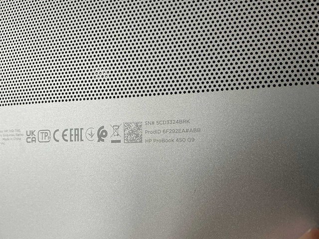 Laptop - hp - hp probook 450 15.6 inch g9 notebook pc - afbeelding 7 van  7