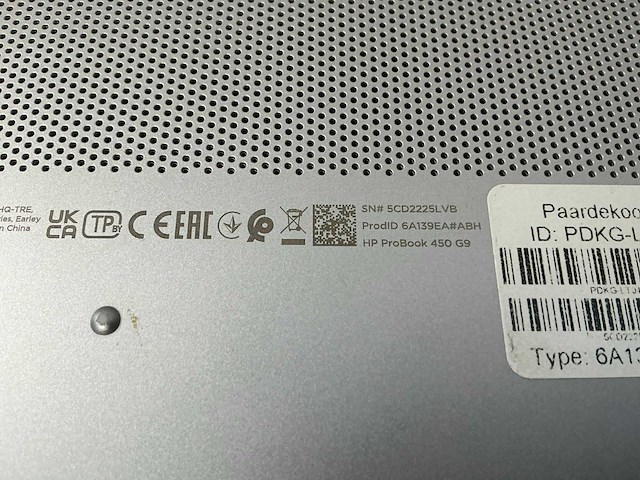 Laptop - hp - hp probook 450 15.6 inch g9 notebook pc - afbeelding 7 van  7
