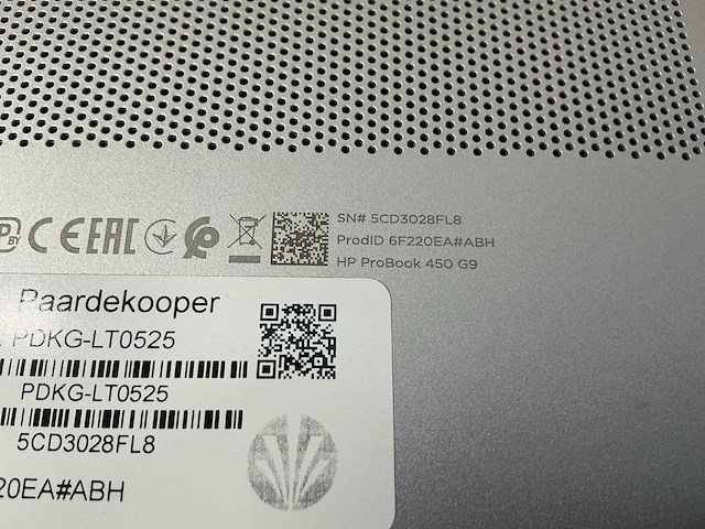 Laptop - hp - hp probook 450 15.6 inch g9 notebook pc - afbeelding 4 van  4