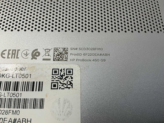 Laptop - hp - hp probook 450 15.6 inch g9 notebook pc - afbeelding 6 van  6