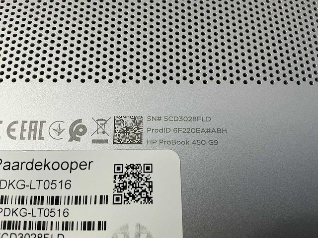 Laptop - hp - hp probook 450 15.6 inch g9 notebook pc - afbeelding 7 van  7