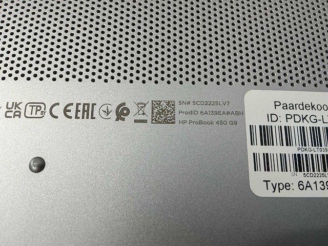 Laptop - hp - hp probook 450 15.6 inch g9 notebook pc - afbeelding 7 van  7