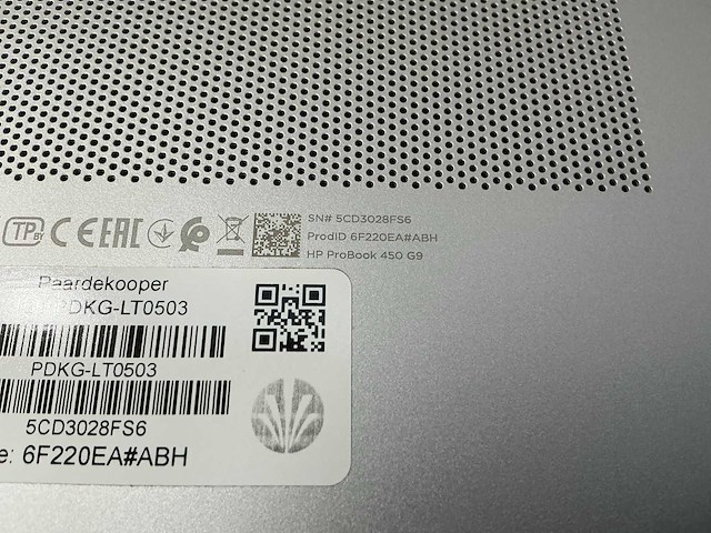 Laptop - hp - hp probook 450 15.6 inch g9 notebook pc - afbeelding 6 van  6