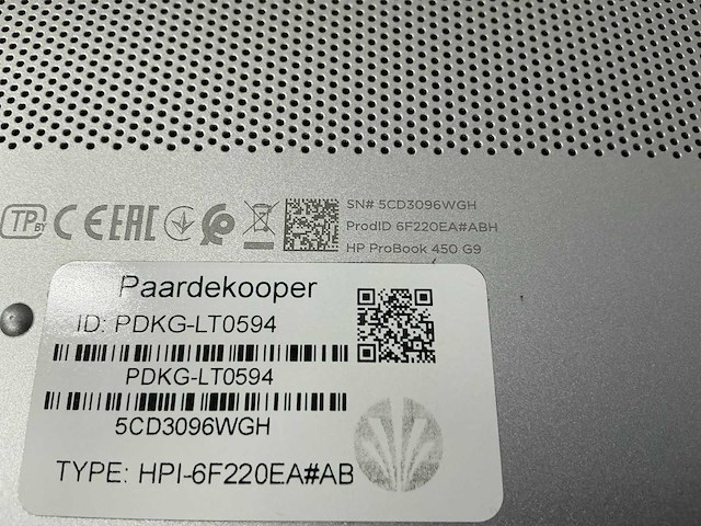 Laptop - hp - hp probook 450 15.6 inch g9 notebook pc - afbeelding 7 van  7