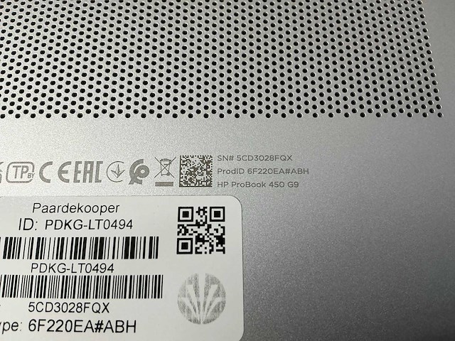 Laptop - hp - hp probook 450 15.6 inch g9 notebook pc - afbeelding 6 van  6