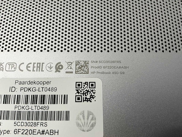 Laptop - hp - hp probook 450 15.6 inch g9 notebook pc - afbeelding 6 van  6