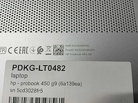 Laptop - hp - hp probook 450 15.6 inch g9 notebook pc - afbeelding 4 van  4