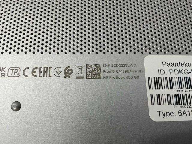 Laptop - hp - hp probook 450 15.6 inch g9 notebook pc - afbeelding 6 van  6