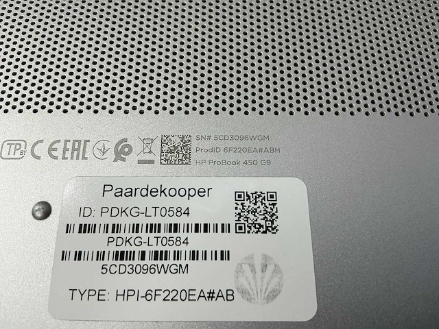 Laptop - hp - hp probook 450 15.6 inch g9 notebook pc - afbeelding 7 van  7