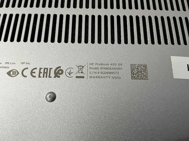 Laptop - hp - hp probook 450 g6 - afbeelding 7 van  7