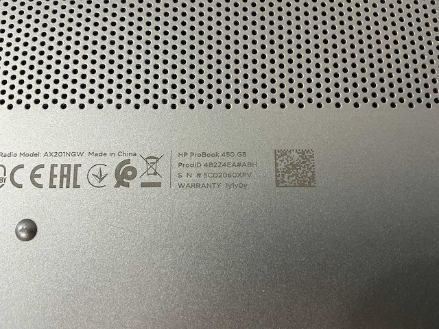 Laptop - hp - hp probook 450 g8 notebook pc - afbeelding 7 van  7
