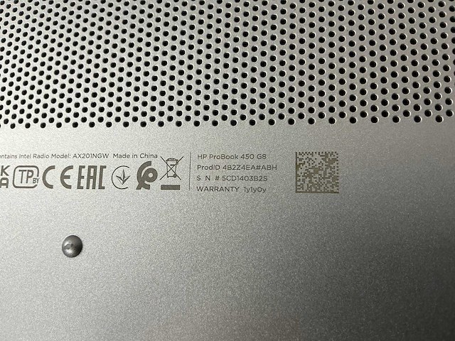 Laptop - hp - hp probook 450 g8 notebook pc - afbeelding 4 van  7