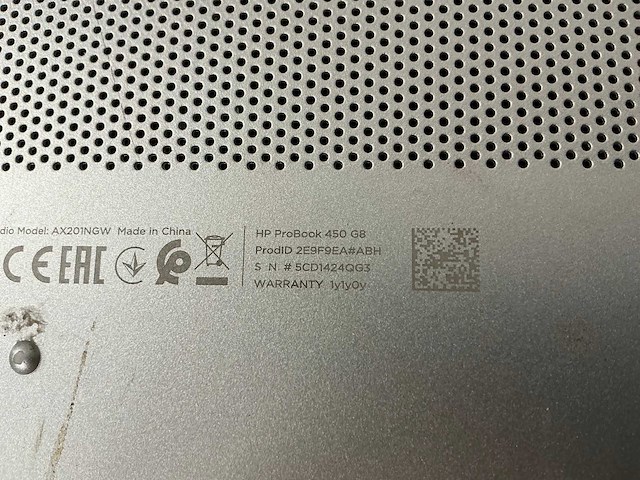 Laptop - hp - hp probook 450 g8 notebook pc - afbeelding 7 van  7