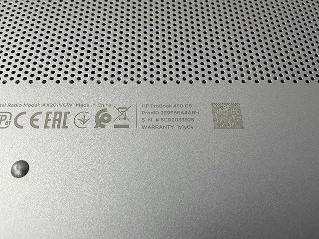 Laptop - hp - hp probook 450 g8 notebook pc - afbeelding 7 van  7