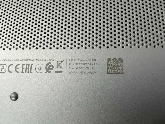 Laptop - hp - hp probook 450 g8 notebook pc - afbeelding 7 van  7