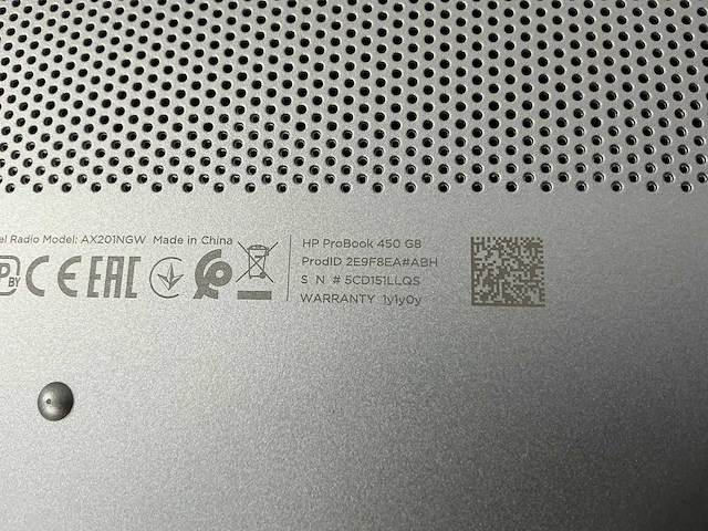 Laptop - hp - hp probook 450 g8 notebook pc - afbeelding 7 van  7