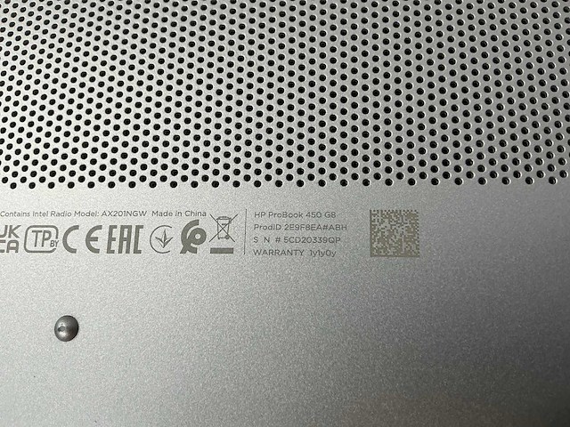 Laptop - hp - hp probook 450 g8 notebook pc - afbeelding 5 van  5