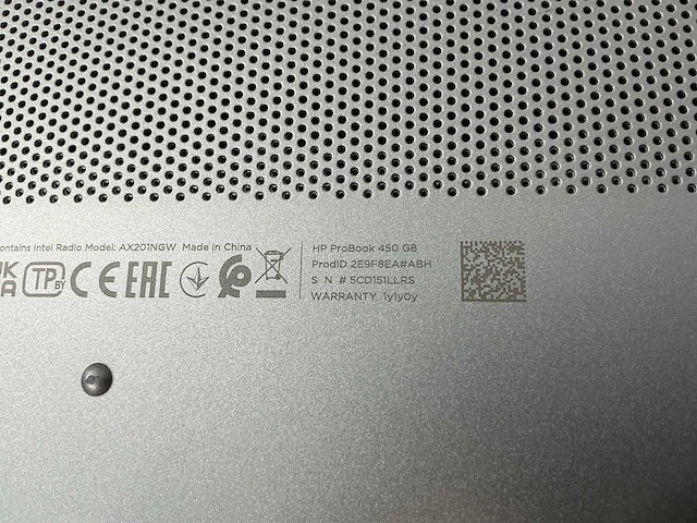 Laptop - hp - hp probook 450 g8 notebook pc - afbeelding 4 van  4