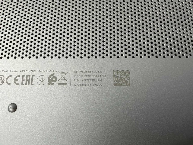 Laptop - hp - hp probook 450 g8 notebook pc - afbeelding 7 van  7