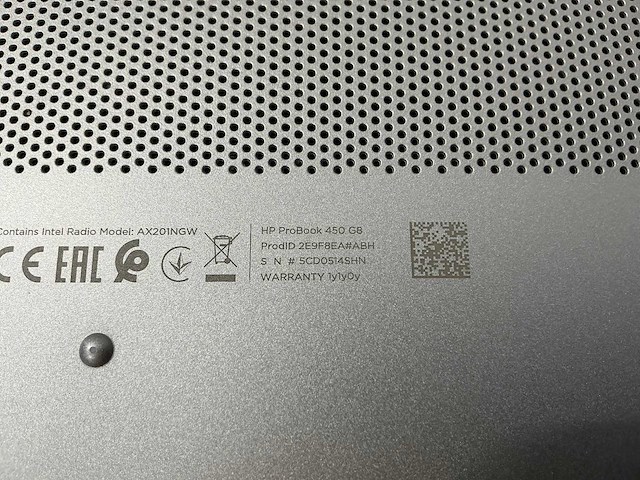 Laptop - hp - hp probook 450 g8 notebook pc - afbeelding 7 van  7