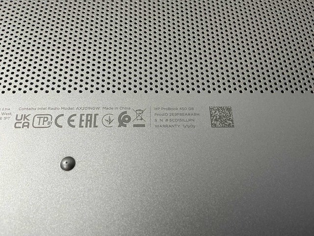 Laptop - hp - hp probook 450 g8 notebook pc - afbeelding 7 van  7