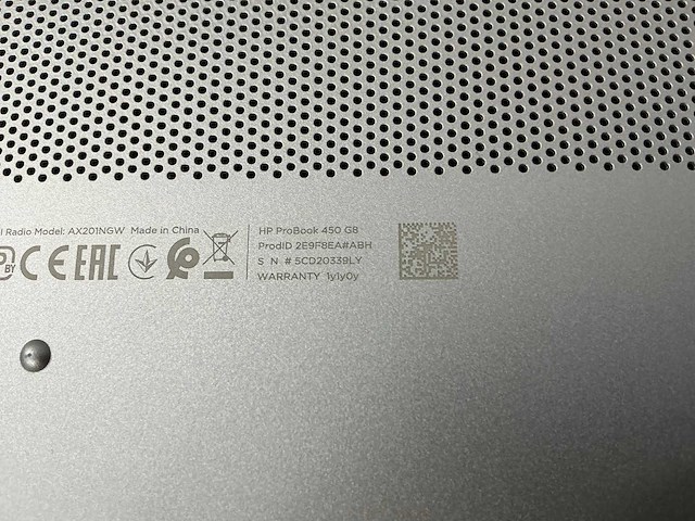 Laptop - hp - hp probook 450 g8 notebook pc - afbeelding 7 van  7