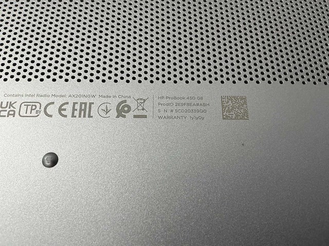 Laptop - hp - hp probook 450 g8 notebook pc - afbeelding 4 van  4