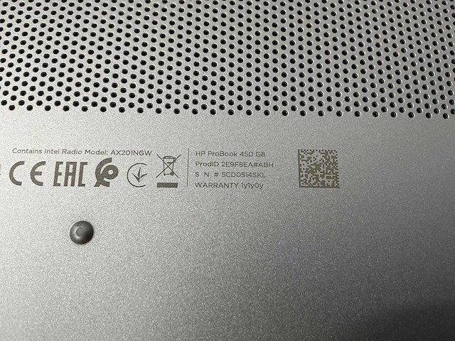 Laptop - hp - hp probook 450 g8 notebook pc - afbeelding 7 van  7