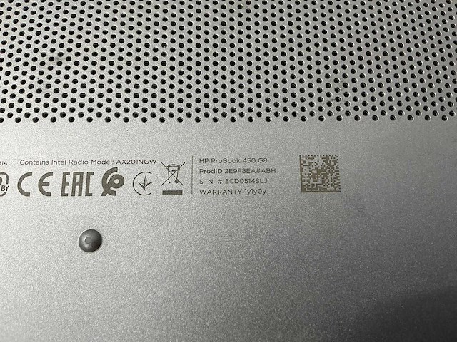 Laptop - hp - hp probook 450 g8 notebook pc - afbeelding 5 van  5