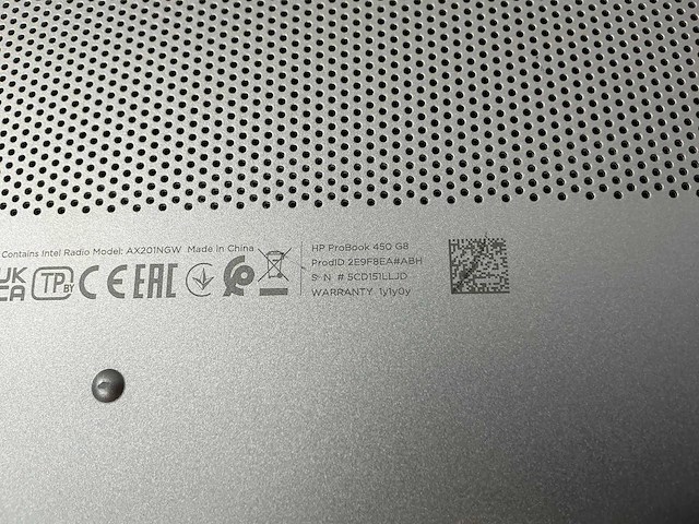 Laptop - hp - hp probook 450 g8 notebook pc - afbeelding 7 van  7