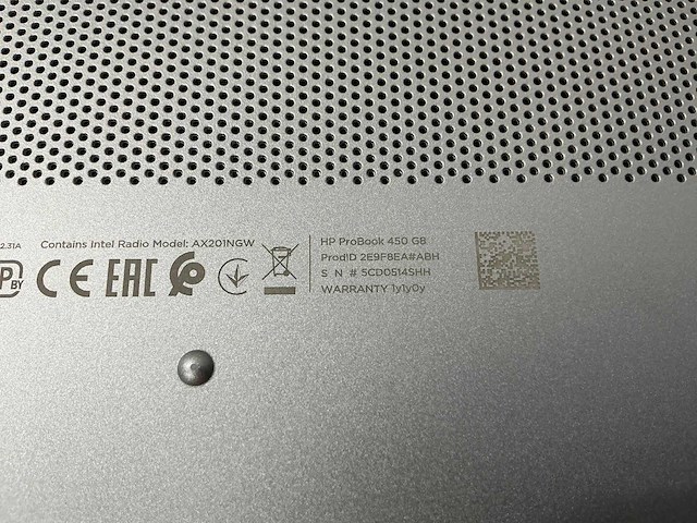 Laptop - hp - hp probook 450 g8 notebook pc - afbeelding 7 van  7