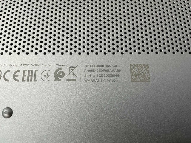 Laptop - hp - hp probook 450 g8 notebook pc - afbeelding 5 van  5