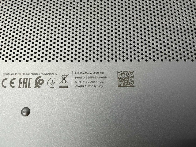 Laptop - hp - hp probook 450 g8 notebook pc - afbeelding 5 van  5