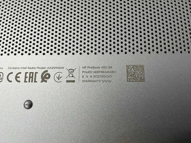 Laptop - hp - hp probook 450 g8 notebook pc - afbeelding 7 van  7
