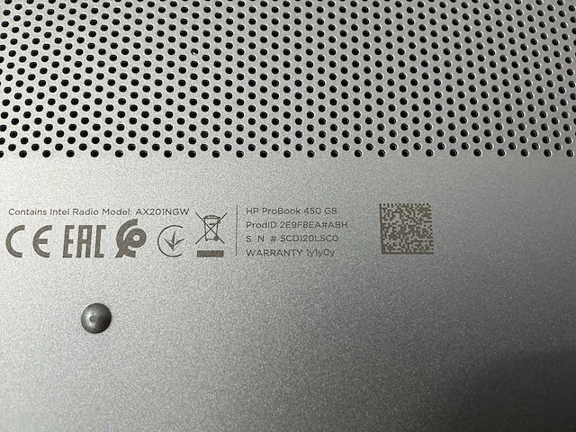 Laptop - hp - hp probook 450 g8 notebook pc - afbeelding 7 van  7