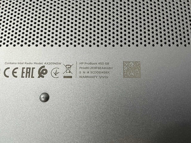 Laptop - hp - hp probook 450 g8 notebook pc - afbeelding 5 van  5