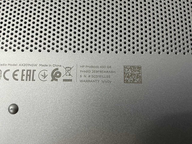 Laptop - hp - hp probook 450 g8 notebook pc - afbeelding 5 van  5