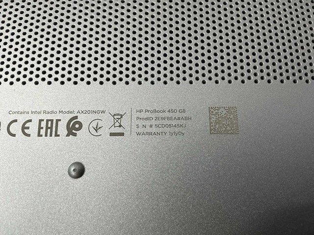 Laptop - hp - hp probook 450 g8 notebook pc - afbeelding 7 van  7