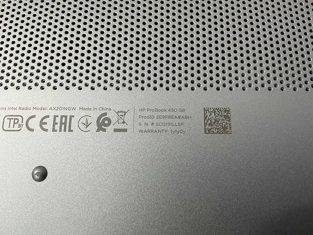 Laptop - hp - hp probook 450 g8 notebook pc - afbeelding 7 van  7