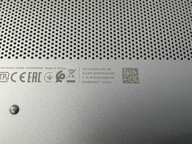 Laptop - hp - hp probook 450 g8 notebook pc - afbeelding 7 van  7