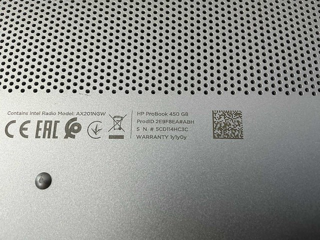 Laptop - hp - hp probook 450 g8 notebook pc - afbeelding 7 van  7