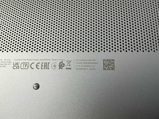 Laptop - hp - hp probook 450 g8 notebook pc - afbeelding 7 van  7